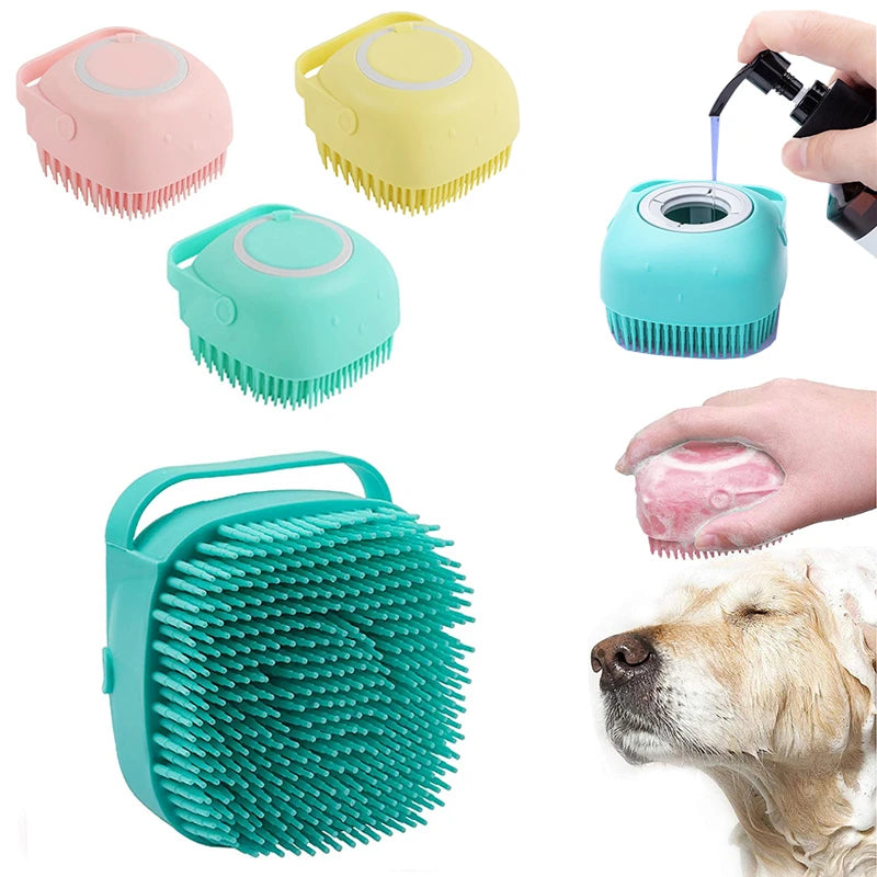 Luva Spa Pet – Banho e Massagem 2 em 1
