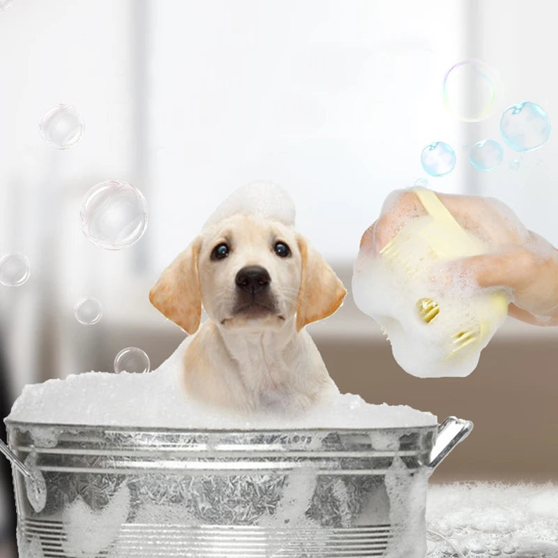 Luva Spa Pet – Banho e Massagem 2 em 1